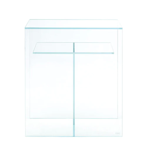 ADA Cube Cabinet Clear for W30xD30 (W30xD30xH70cm) | Aqua Club