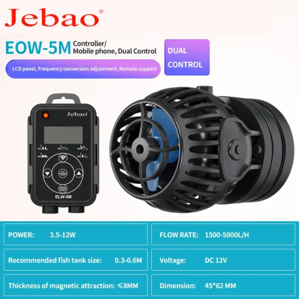 Jebao Jecod ECP-70M Cross-Flow Pump Wave Maker | Aqua Club