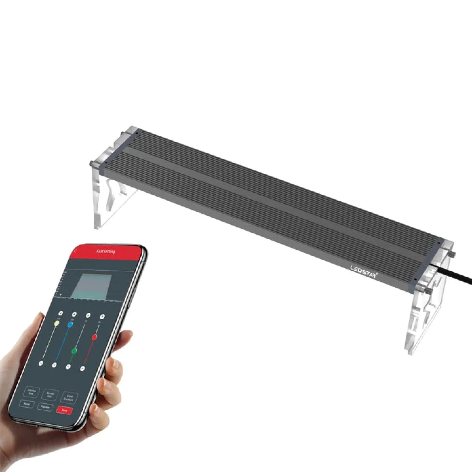 LEDSTAR AQ‑S II RGBW Slim LED Lights | Aqua Club