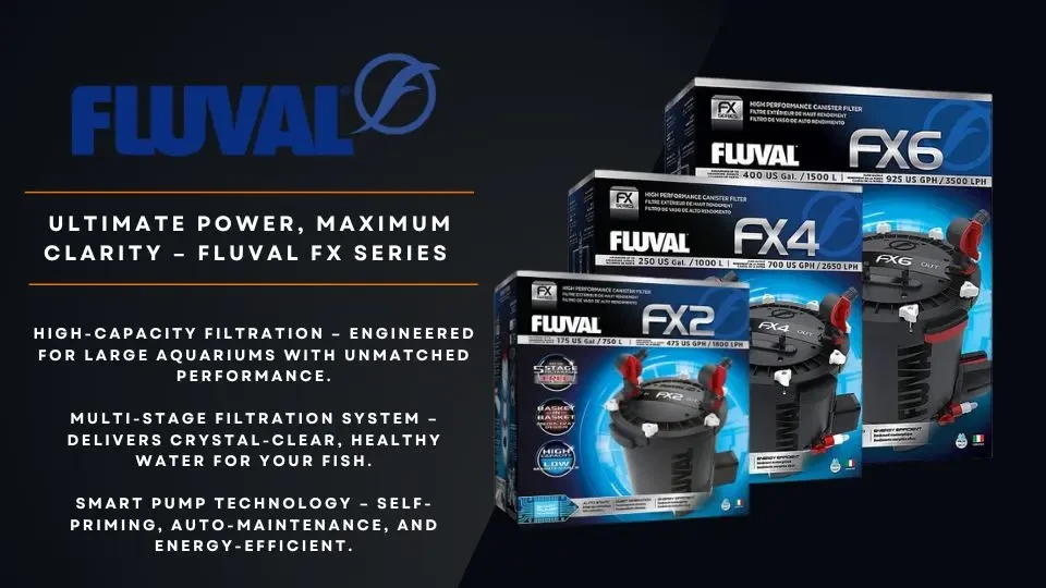 FLuval FX Series External Aquarium Filters